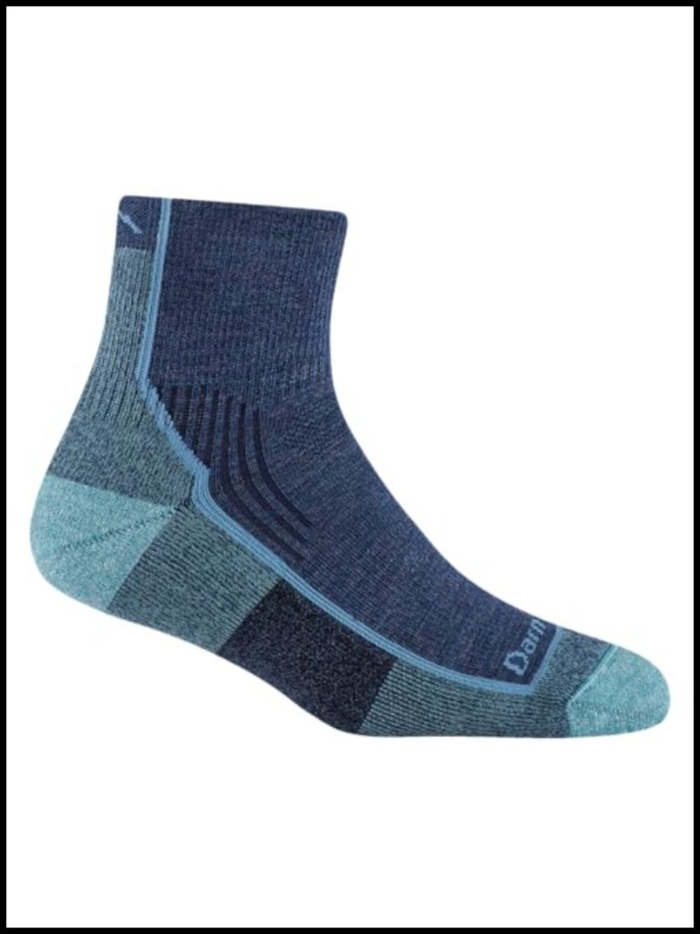 Merino Wool Hiking Quarter Socks Midweight Cushion